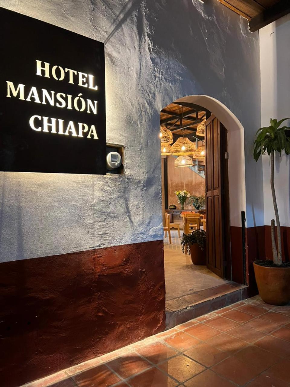 Hotel Mansion Chiapa 치아파 드 코르조 외부 사진